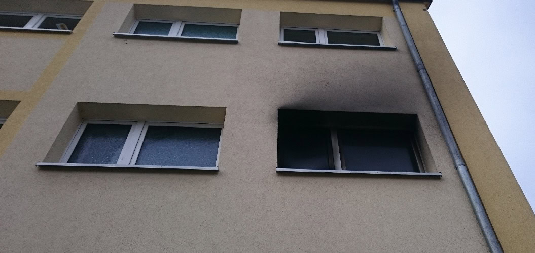 Es hat gebrannt